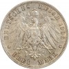 3 Marks Guillaume II - Allemagne Wurtemberg Argent