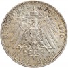 3 Marks Guillaume II - Allemagne Wurtemberg Argent