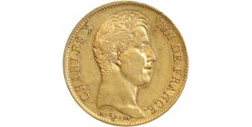 40 Francs Charles X 2éme type