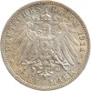 3 Marks Guillaume II - Allemagne Wurtemberg Argent