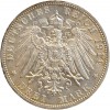 3 Marks Guillaume II - Allemagne Wurtemberg Argent