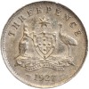 3 Pence Georges V - Australie Argent