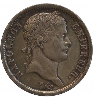 2 Francs Napoléon Ier Tête Laurée Revers République