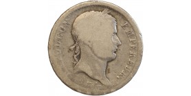 2 Francs Napoléon Ier Tête Laurée Revers Empire