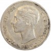 5 Pesetas Alphonse XII - Espagne Argent