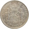 5 Pesetas Alphonse XIII 2ème type Espagne Argent