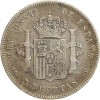 5 Pesetas Alphonse XIII 3ème type Espagne Argent