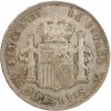 5 Pesetas Alphonse XIII 3ème type Espagne Argent