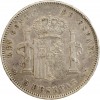 5 Pesetas Alphonse XIII 3ème type Espagne Argent