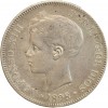 5 Pesetas Alphonse XIII 3ème type Espagne Argent