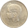 5 Pesetas Alphonse XIII 3ème type Espagne Argent