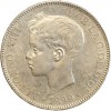 5 Pesetas Alphonse XIII 3ème type Espagne Argent