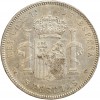 5 Pesetas Alphonse XIII 3ème type Espagne Argent