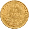 10 Francs Napoléon III Tête Nue