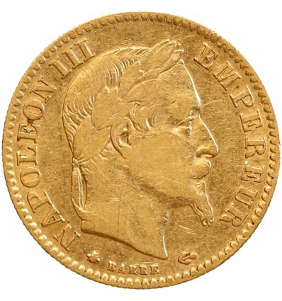 10 Francs Napoléon III - Tête Laurée