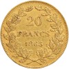 20 Francs Léopold Ier Avec Point - Belgique