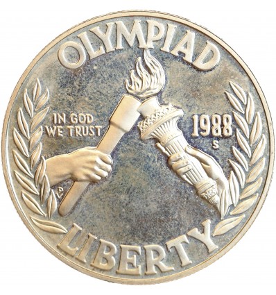 1 Dollar Olympiad - Etats-Unis Argent