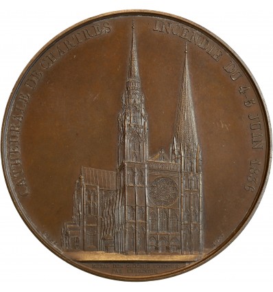 Médaille en Cuivre Cathédrale de Chartres