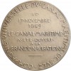 Médaille en Argent - Inauguration du Canal de Suez