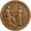 Médaille en Bronze - Inauguration de Canal de Suez