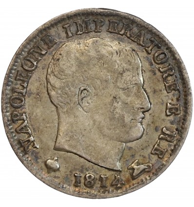 5 Soldi - Napoleon Imperator Italie Argent - Occupation Française