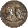 Médaille en Argent - Mariage de Louis XV et Marie Leszczynska