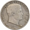 2 Lires Napoleon Imperator Italie Argent - Occupation Française