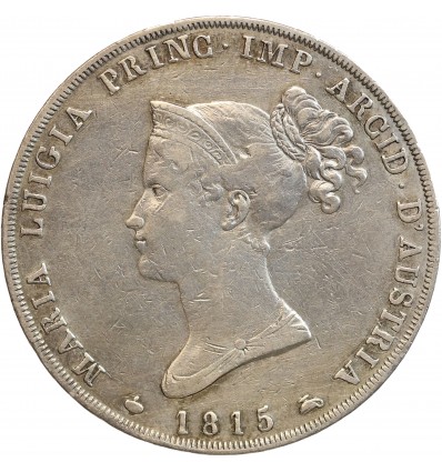 5 Lires Marie Louise Italie Argent - Parme