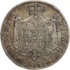 5 Lires Napoleon Imperator Italie Argent - Occupation Française