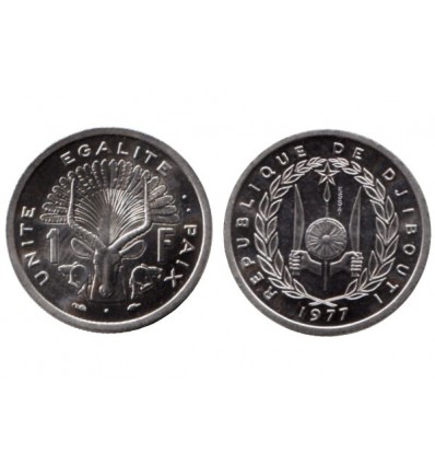 1 Francs Djibouti