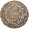 5 Francs Gaule Subalpine Italie Argent - Piémont