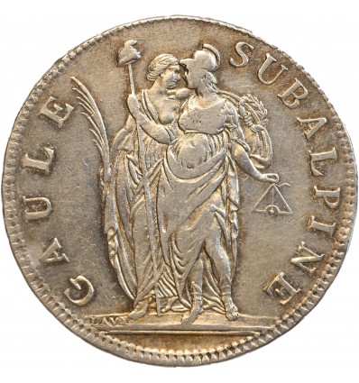 5 Francs Gaule Subalpine Italie Argent - Piémont