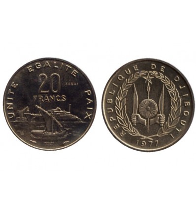 20 Francs Djibouti