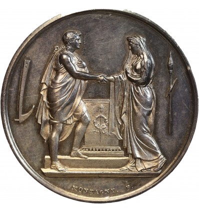 Médaille en Argent - Amour et Mariage