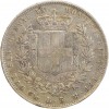 5 Lires Victor Emmanuel II Italie Argent - Sardaigne