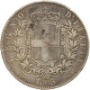 5 Lires Victor Emmanuel II Italie Argent - Italie Réunifiée