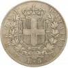 5 Lires Victor Emmanuel II Italie Argent - Italie Réunifiée