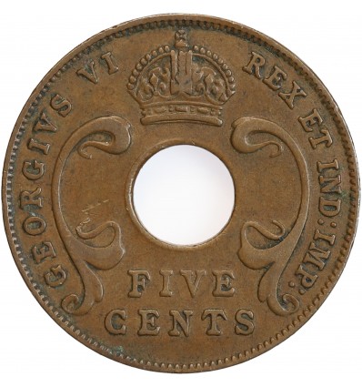 5 Cents - Afrique de l'Est Britanique