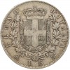 5 Lires Victor Emmanuel II - Italie Argent Italie Réunifée