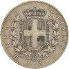 5 Lires Victor Emmanuel II Italie Argent - Italie Réunifiée