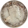 10 Cents Edouard VII Malaisie Argent