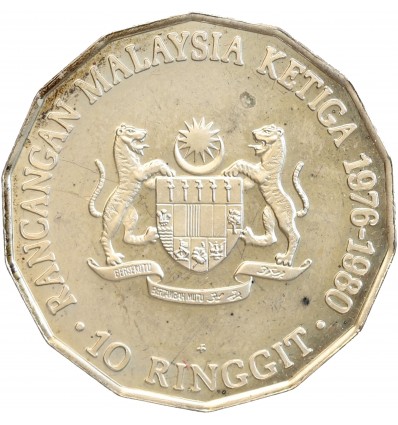 10 Ringgit - Malaisie Argent