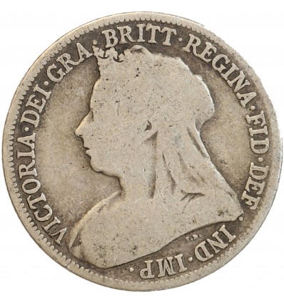 1 Shilling Victoria - Grande Bretagne Argent