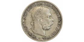 1 Couronne François-Joseph I - Hongrie Argent