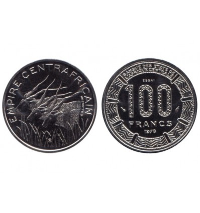 100 Francs Empire Centrafricain