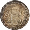 Jeton Corporation Corroyeurs Porteurs de la Chasse de St Merry Louis XVI Argent