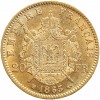 20 Francs Napoléon III Tête Laurée