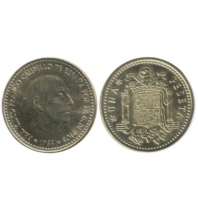 1 Peseta Franco Espagne