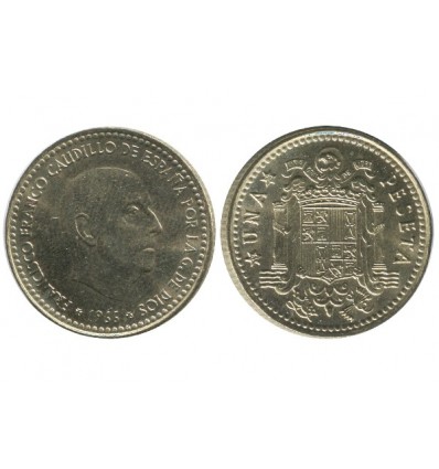 1 Peseta Franco Espagne