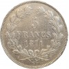 5 Francs Cérès Sans Légende